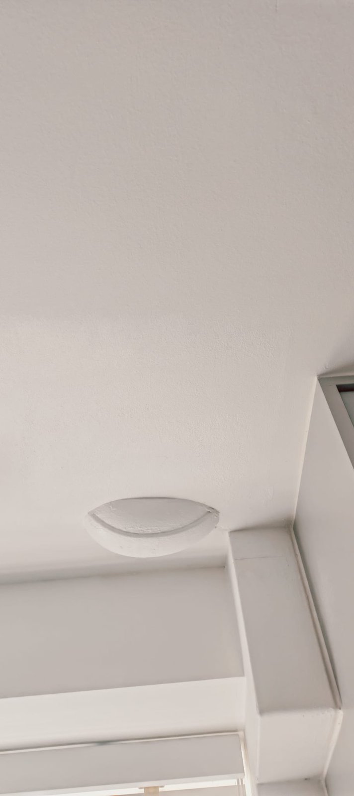 Ceiling paint at Upper East Coast Road
